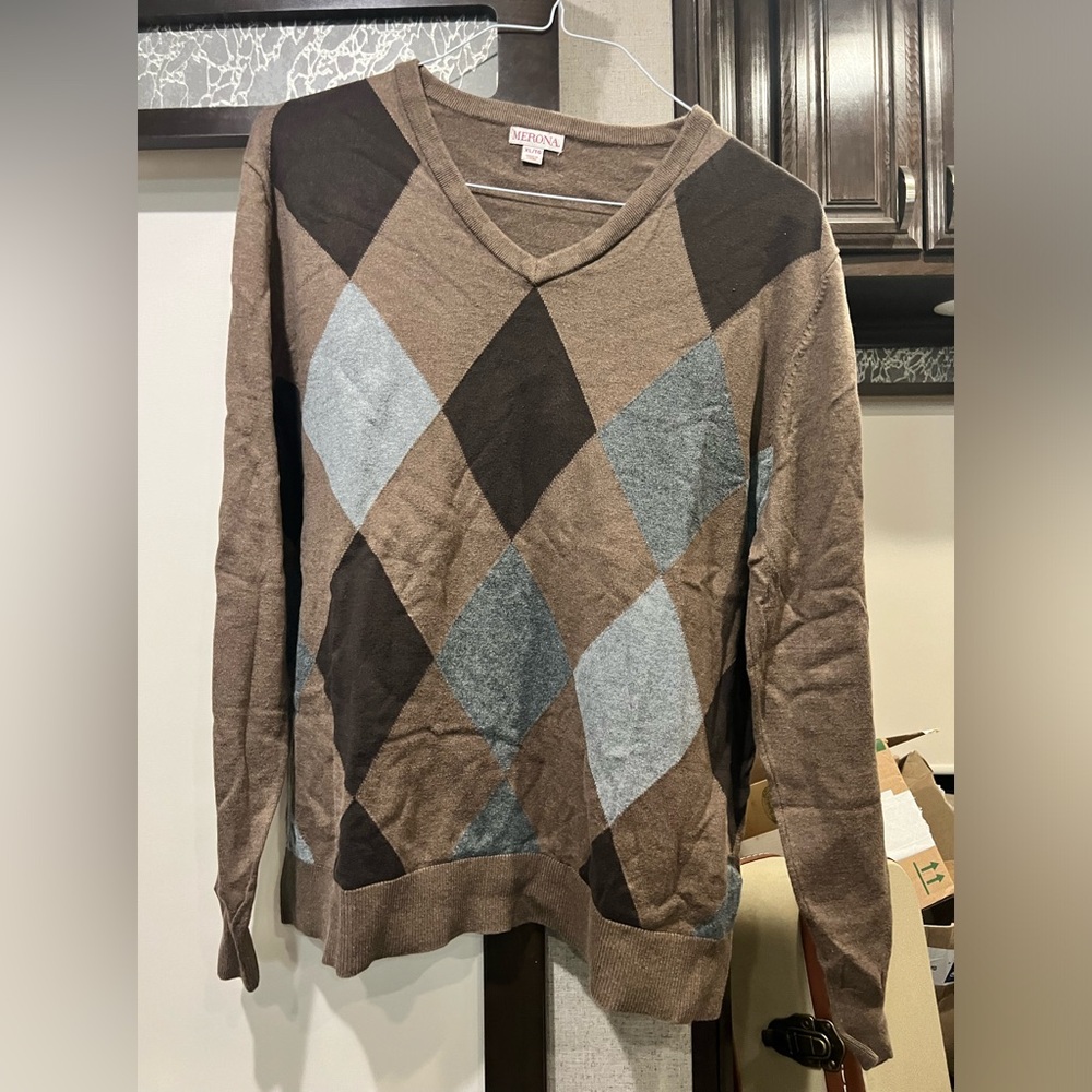 Merona Argyle Sweater